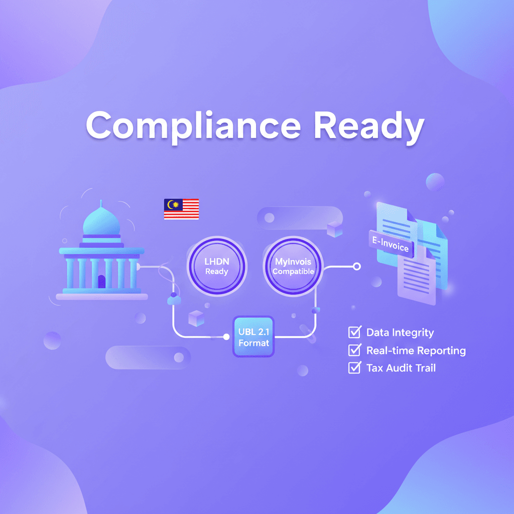 Malaysian e-Invoice compliance ready