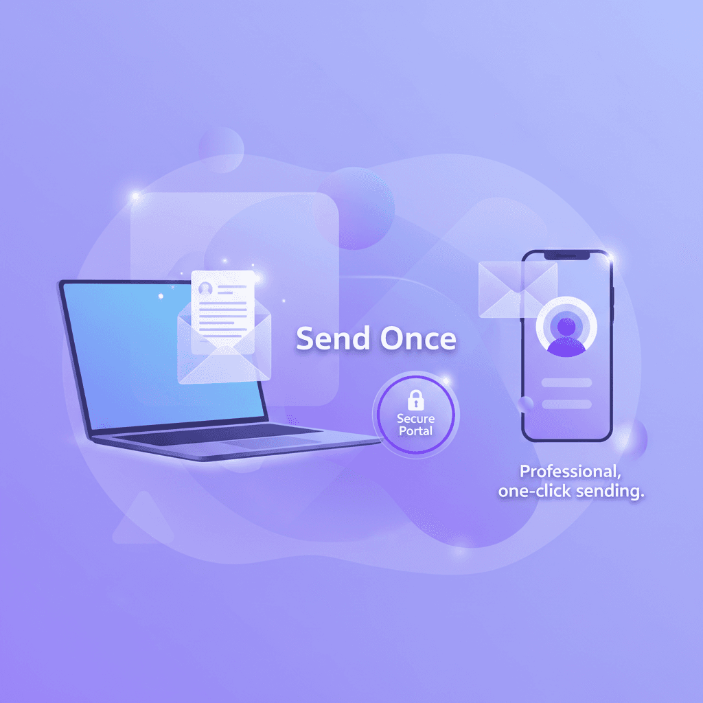 Sending quotation to customer portal