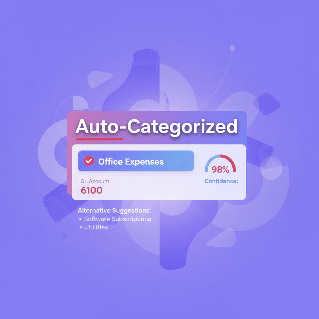 Smart expense categorization