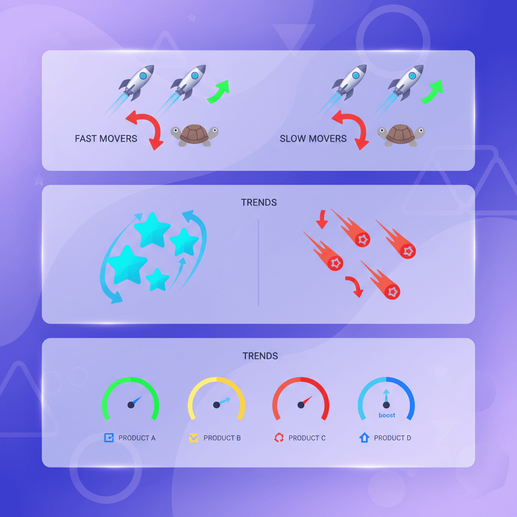 Product performance and trend detection