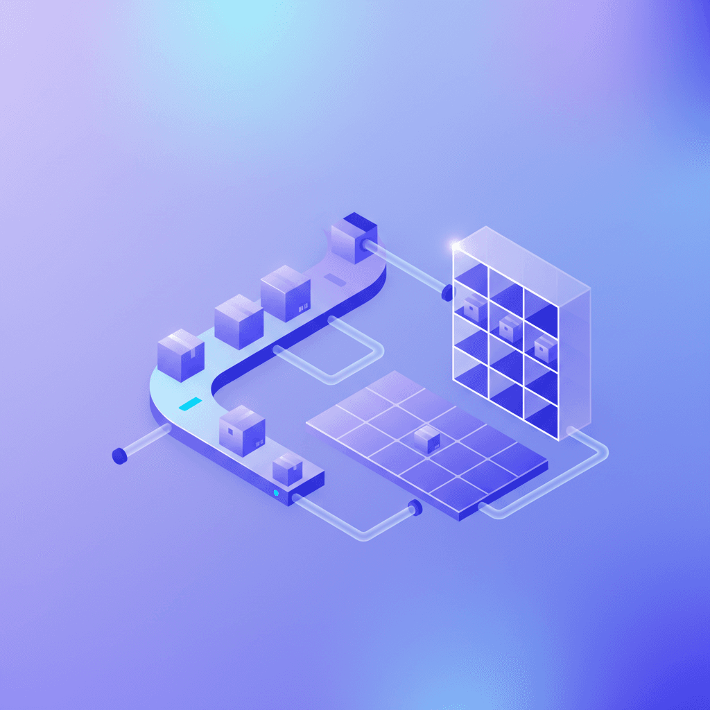Goods receiving and procurement flow