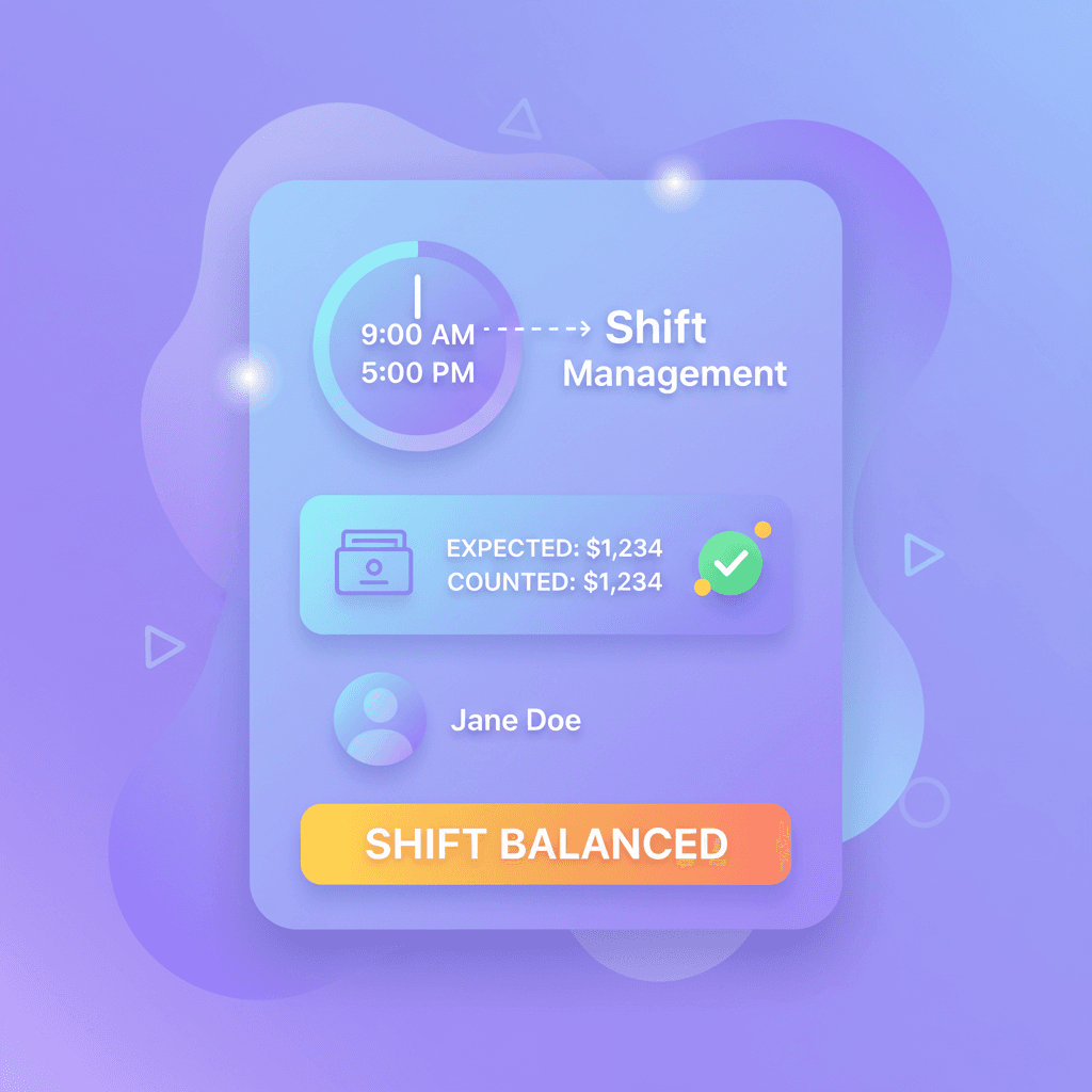 Shift and cash management