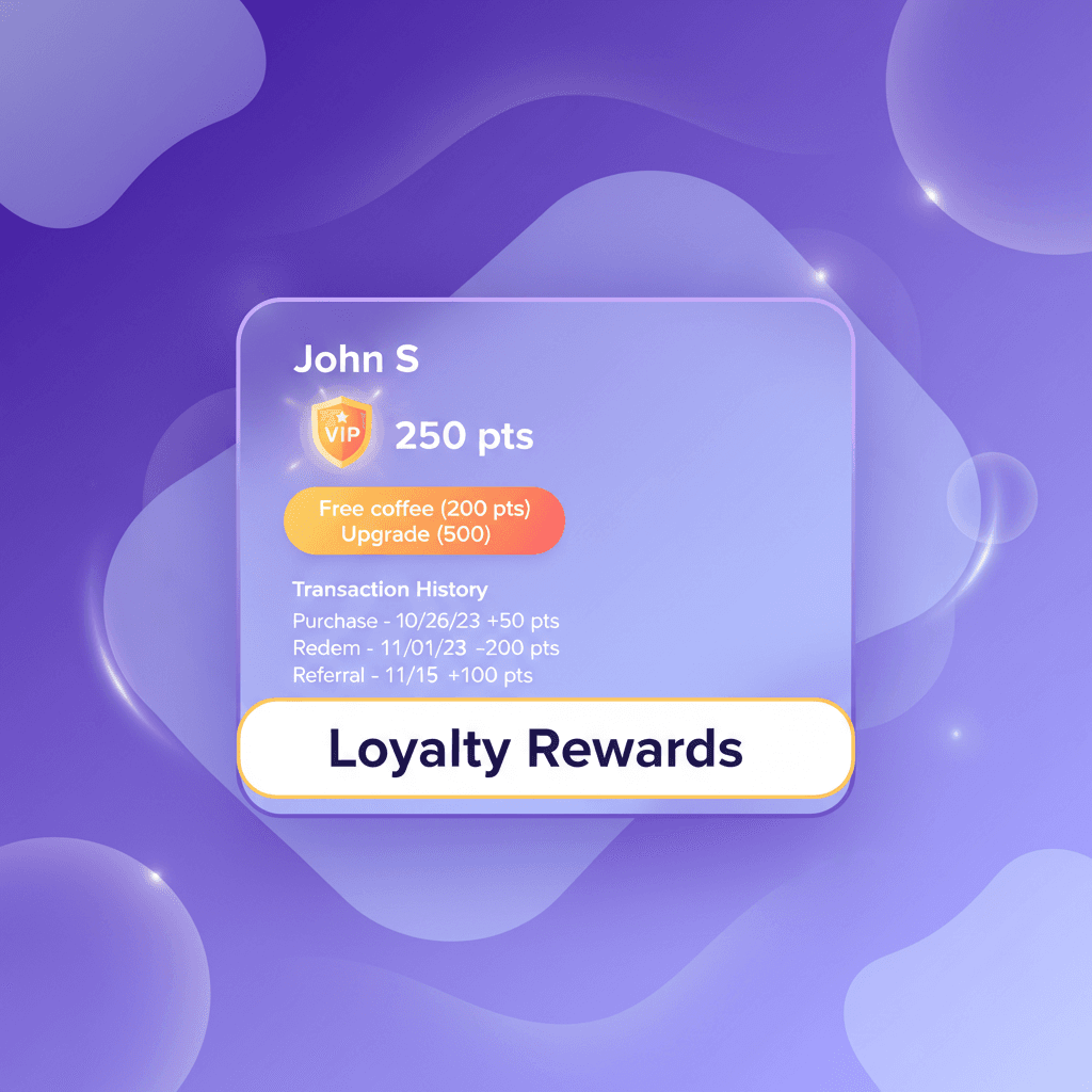 Customer loyalty and VIP